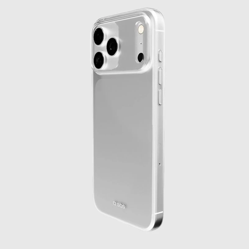 Kapak telefoni SBS Skinny Cover për iPhone 17 Pro Max, transparent