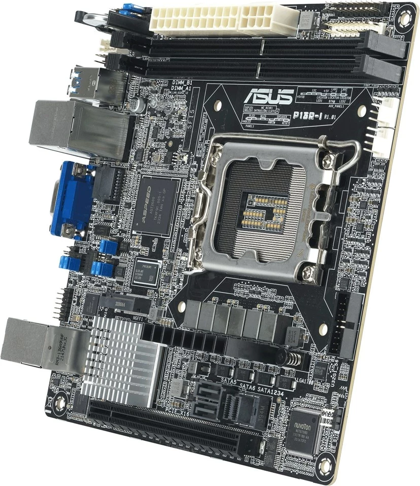 Pllakë amë ASUS P13R-I, Intel C262, LGA 1700, mini ITX, e zezë