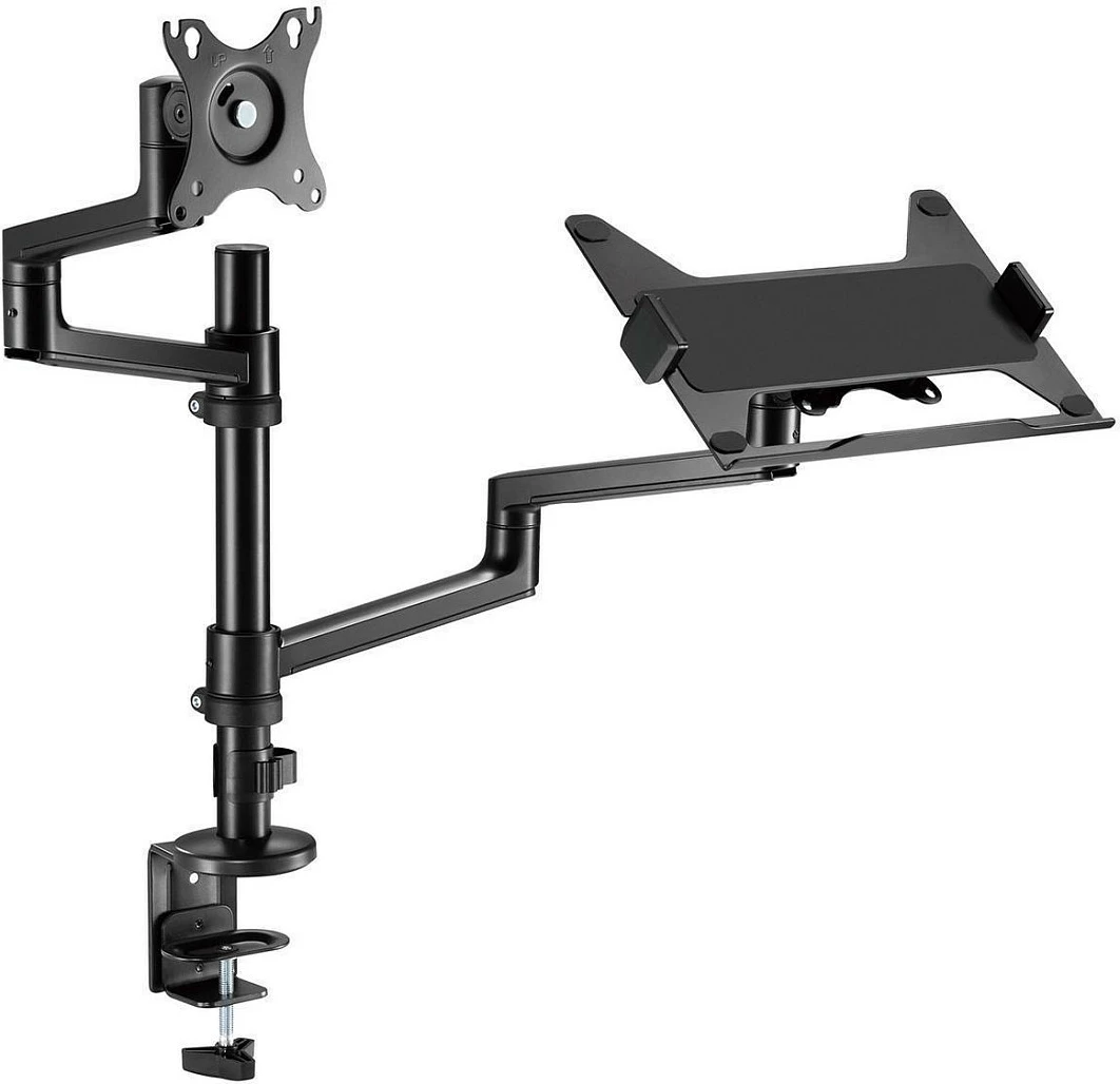 Mbajtëse monitori ICY BOX IB-MS622-T, 17-32", VESA 75x75/100x100, deri 8 kg, e zezë