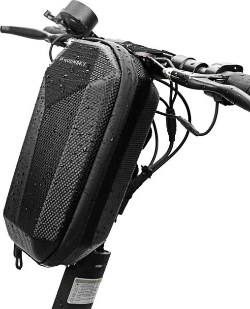 Çantë timoni për trotinet Wozinsky WSB2BK, 4L, e zezë