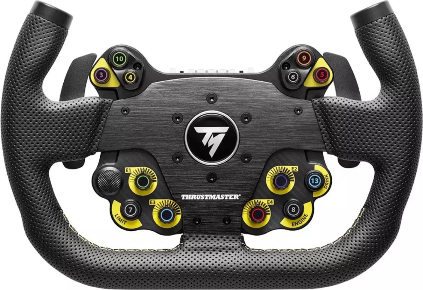 Timoni sim racing Thrustmaster EVO Racing 31U Leather 31 cm, 25 butona, 7 LED, 2x Quick Release