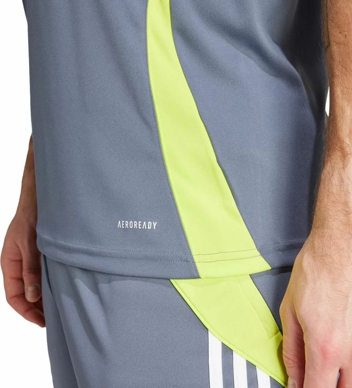 Fanellë stërvitore për meshkuj adidas Tiro 24, gri