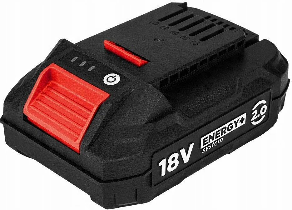 Bateri Graphite Energy+ 18V Li-Ion 2.0Ah 58G001-1, zezë/kuqe