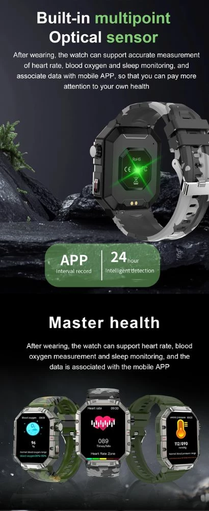 Orë e mençur Maxtop GW55, e zezë