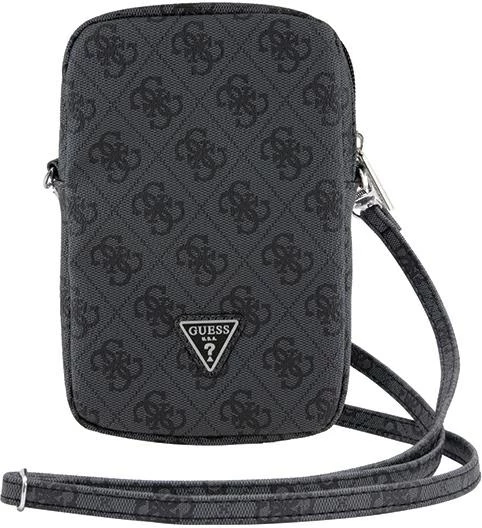 Çantë për celular Guess Zip 4G Triangle, e zezë