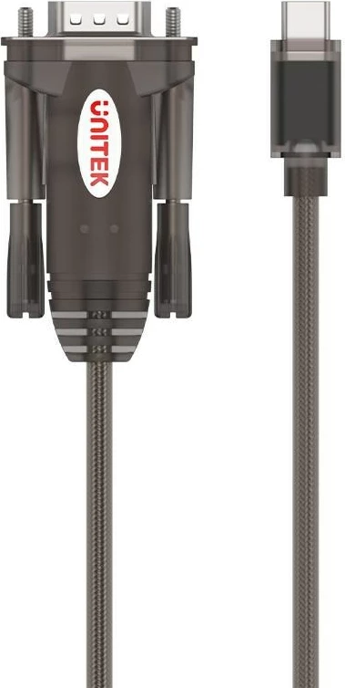 Kabllo serike Unitek, Y-1105K, 1.5 m, DB-9, e zezë