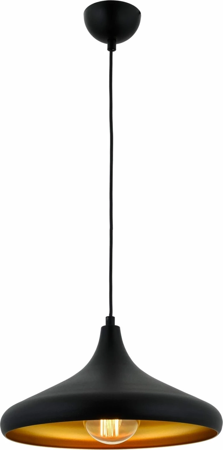 Llambë tavani Opviq, AV-4106-M8-BSY-36, metal i zi, 80x36cm