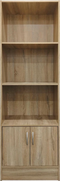 Raft librash Tekaro, ngjyrë sonoma, 57x33x180cm