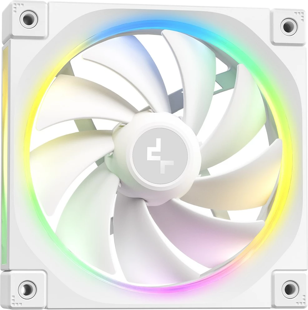 Kasë ftohëse me ujë DeepCool LQ360 WH, 3x12 cm, RGB, e bardhë