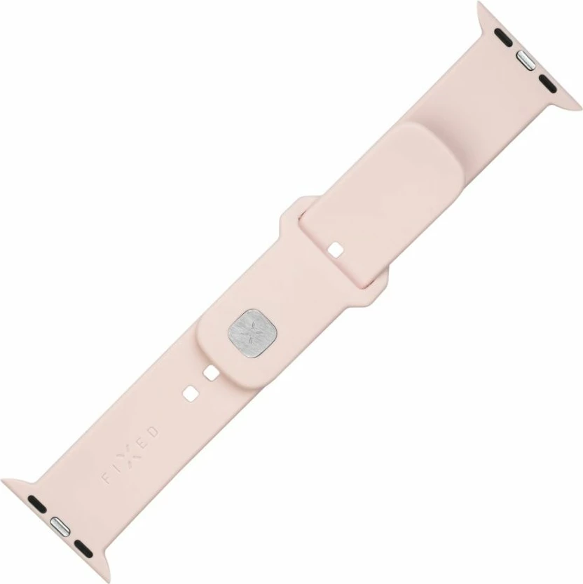 Rrip Smartwatch Fixed Sporty Strap Set për Apple Watch 38/40/41 mm, 160-225 mm, silikon, rozë, set