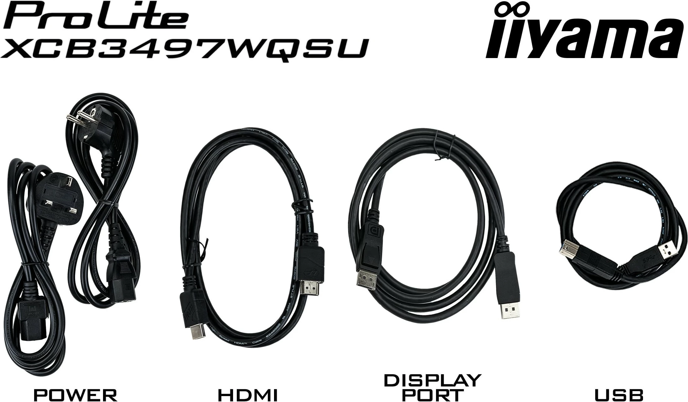 Monitor iiyama ProLite XCB3494WQSU-B1, 34 inç, UltraWide Quad HD, LED, 0.4 ms, zi