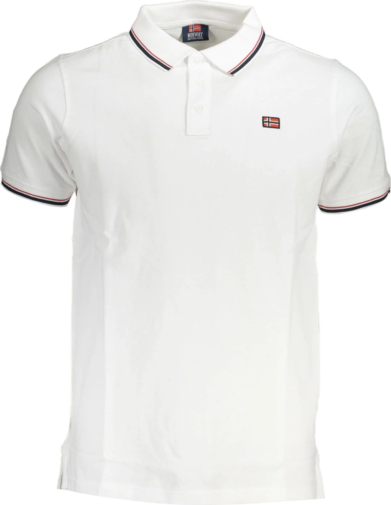 Maicë polo për meshkuj NORWAY 1963, e bardhë