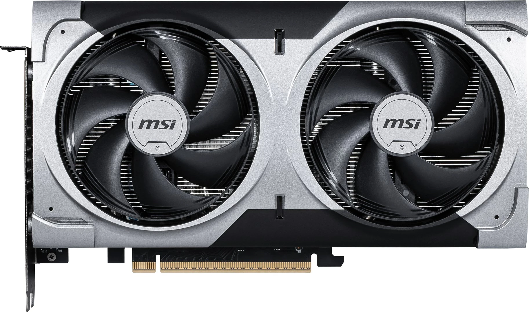 Kartelë grafike MSI GeForce RTX 5060 Ti 8G VENTUS 2X OC PLUS, 8 GB GDDR7, Argjend