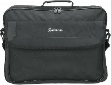 Çantë laptopi MANHATTAN Cambridge Clamshell 17.3 inç, e zezë