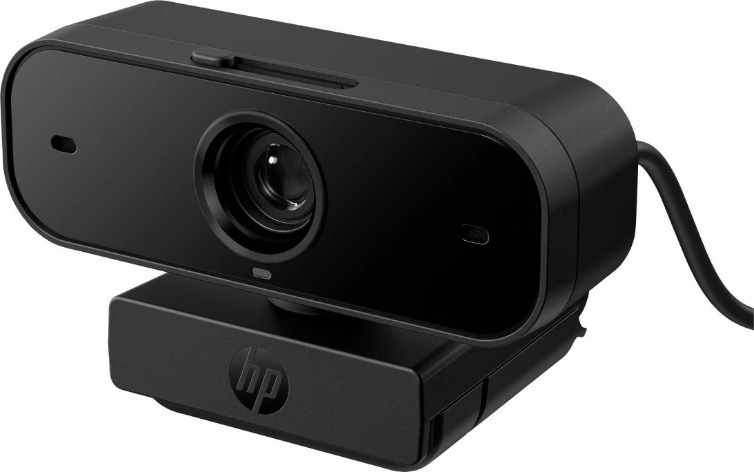 webcam HP 430 FHD 77B11AA, 1080p 60 fps, mikrofon i dyfishtë, autofokus, kënd 85°, rrotullim 360°, kapak privatësie, USB-A, Black