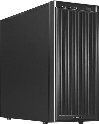 Kasë kompjuteri Chieftec BW-01B-OP, panel i përparmë me ventilim, USB 3.0, e zezë