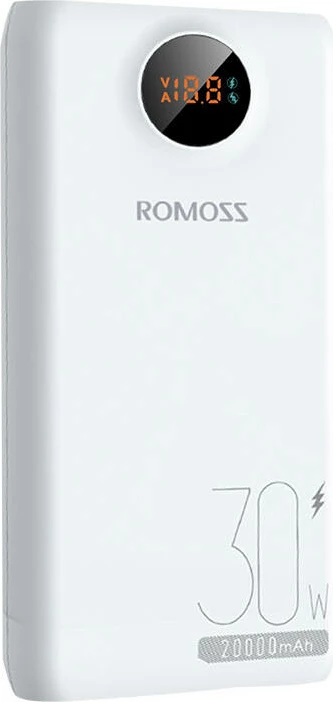 Powerbank Romoss SW20S Pro 20000mAh, 30W, bardhë