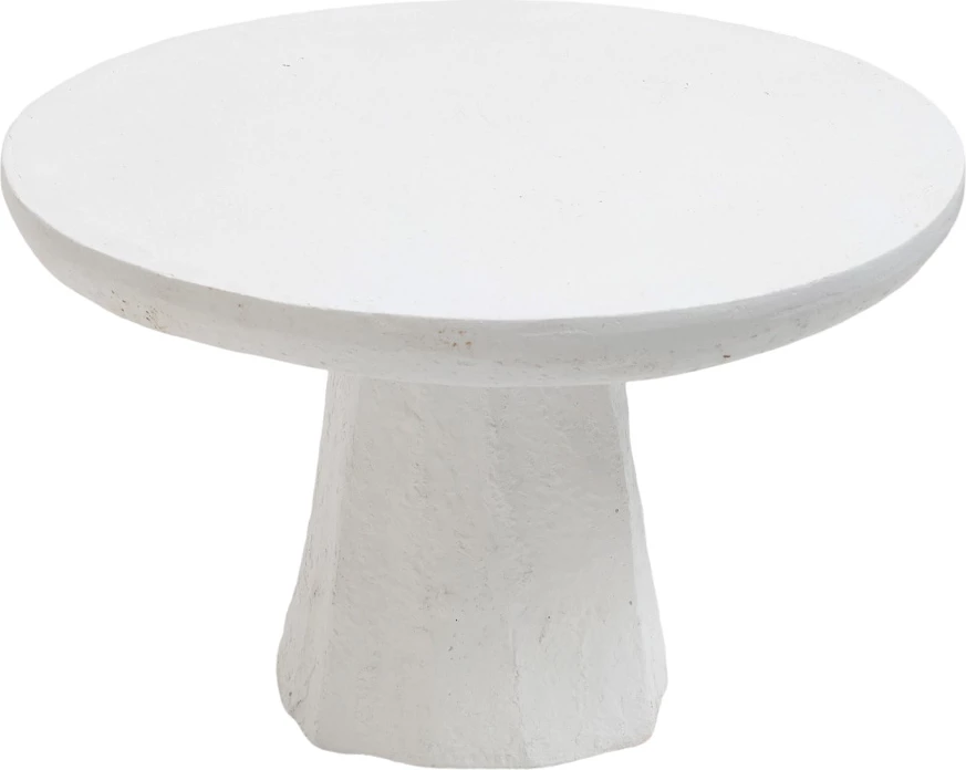 Tavolinë anësore verore, e bardhë, 61x61x40.5cm