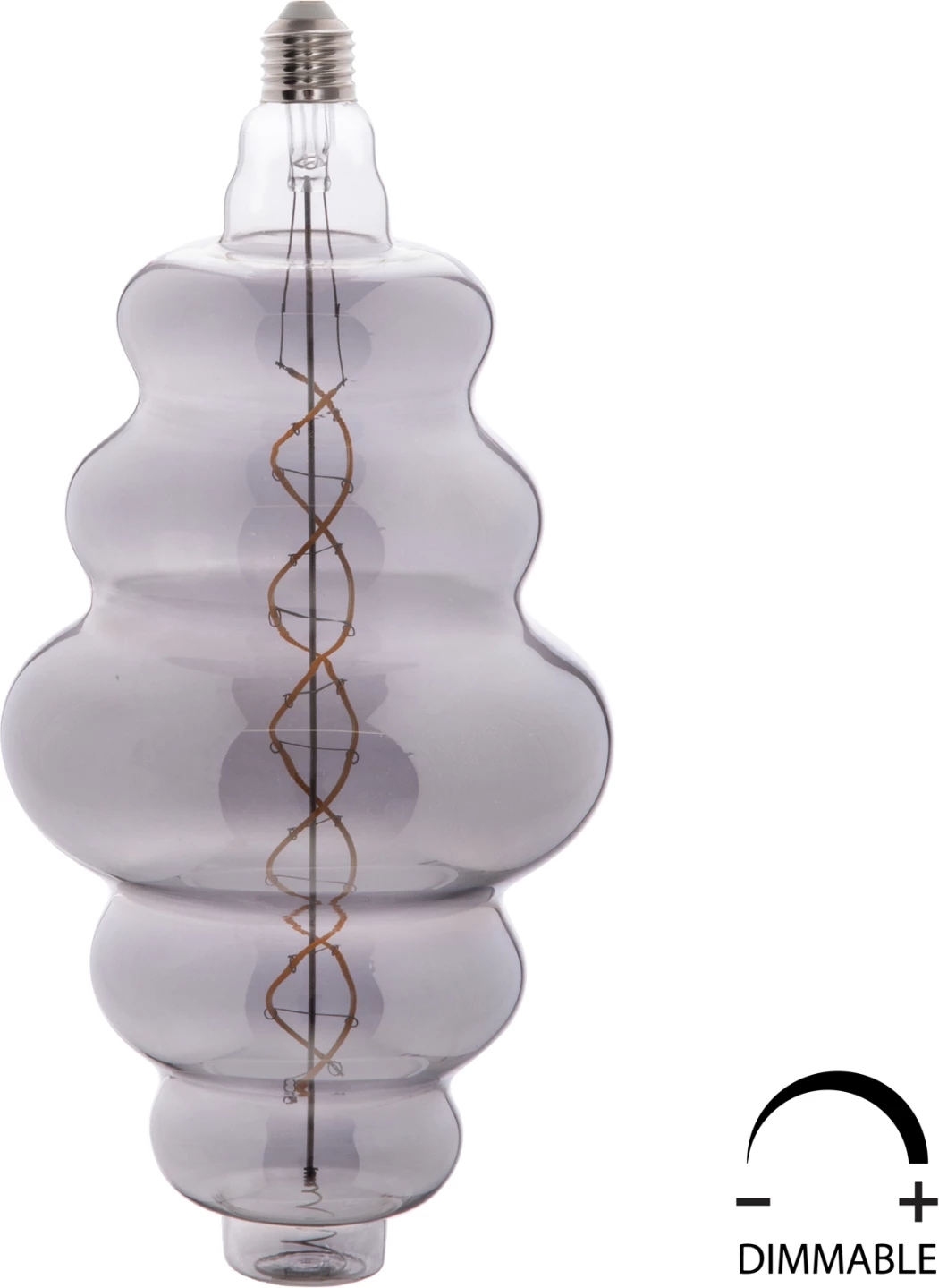 Llambë LED filament, ngjyrë tymi, FH4056.03, 8W, E27, 3000K, e zbehtë