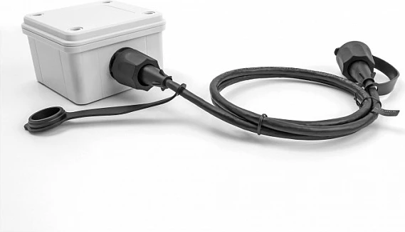 Kabllo rrjeti DeLOCK Cat6 RJ45-RJ45 3 m, IP68 outdoor, e zezë