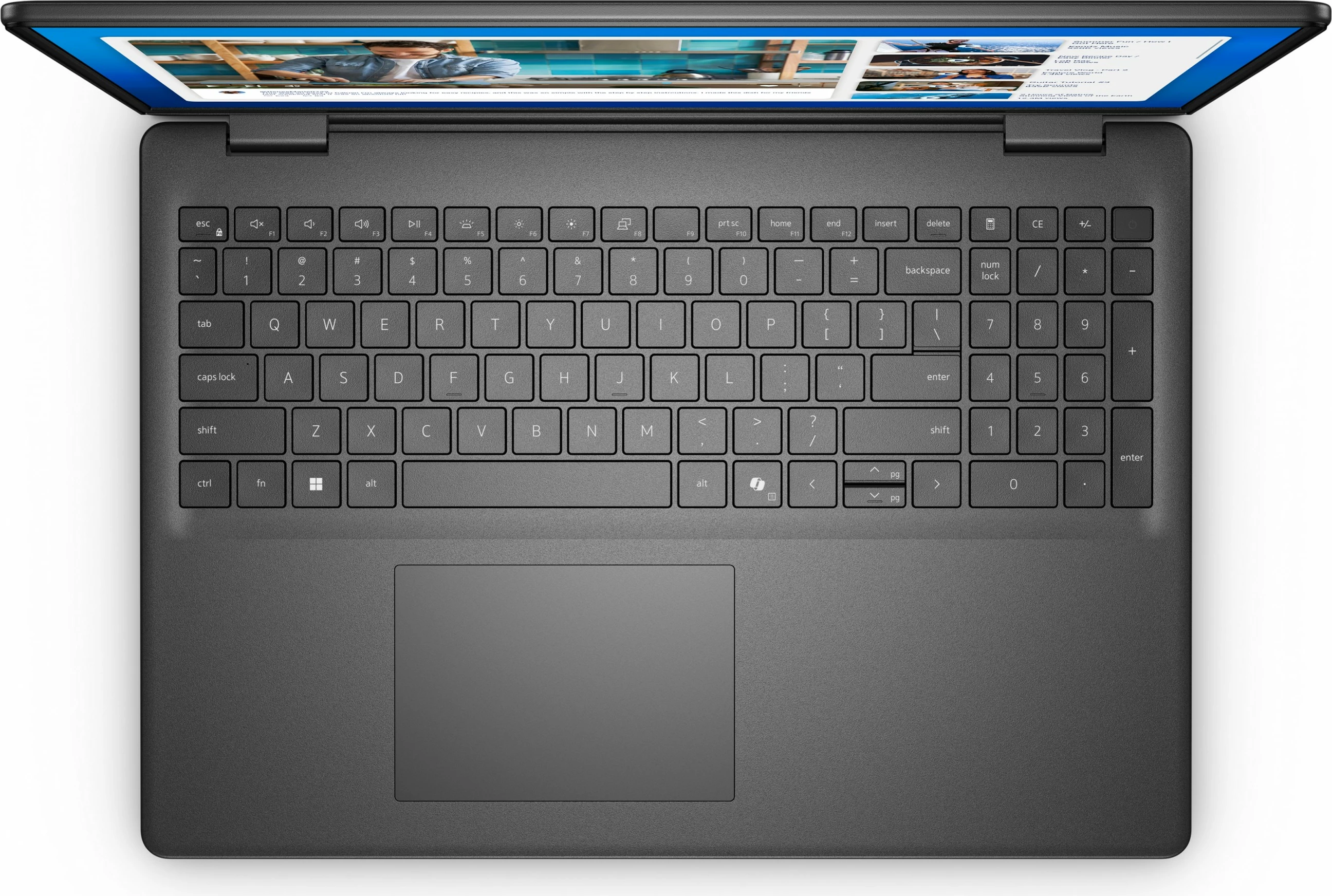 Kompjuter Dell DC16250 C7-150U, 16", 1920x1200, 41Wh, tastierë me dritë, i zi