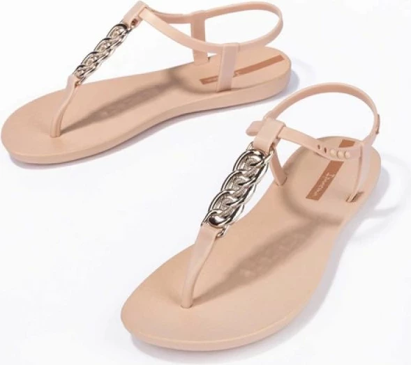 Sandale flip-flop për femra Ipanema, bezhë me ari [Madhësia: 38]