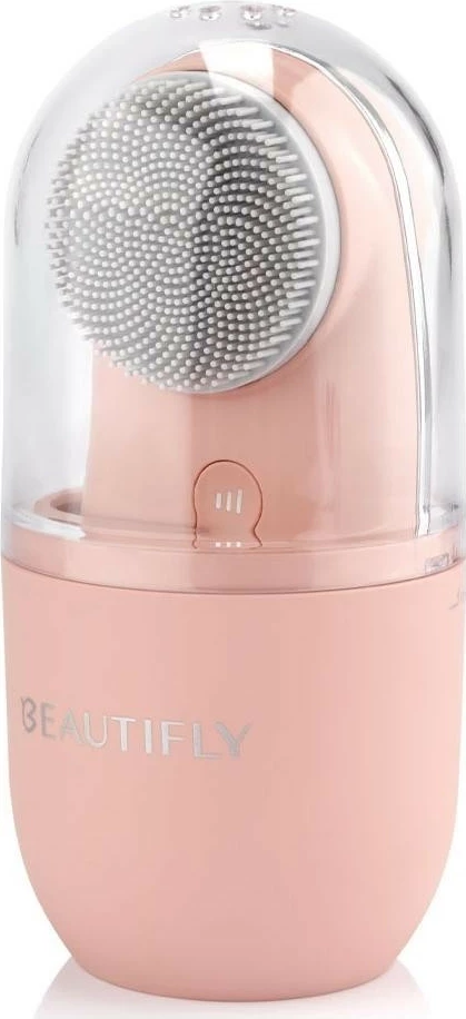 Brushë fytyre sonike Beautifly Fresh Duo, rozë