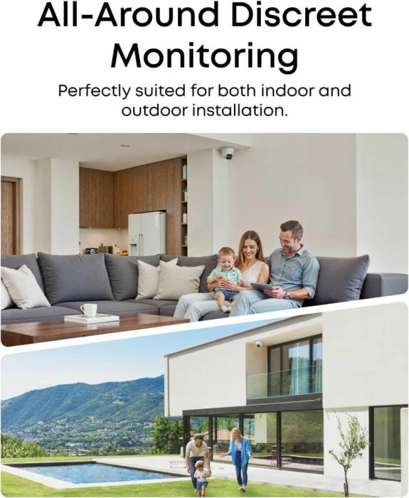 Kamerë sigurie PoE Eufy Security E41, 4K UHD, 122°, IP65, e bardhë, kamerë shtesë