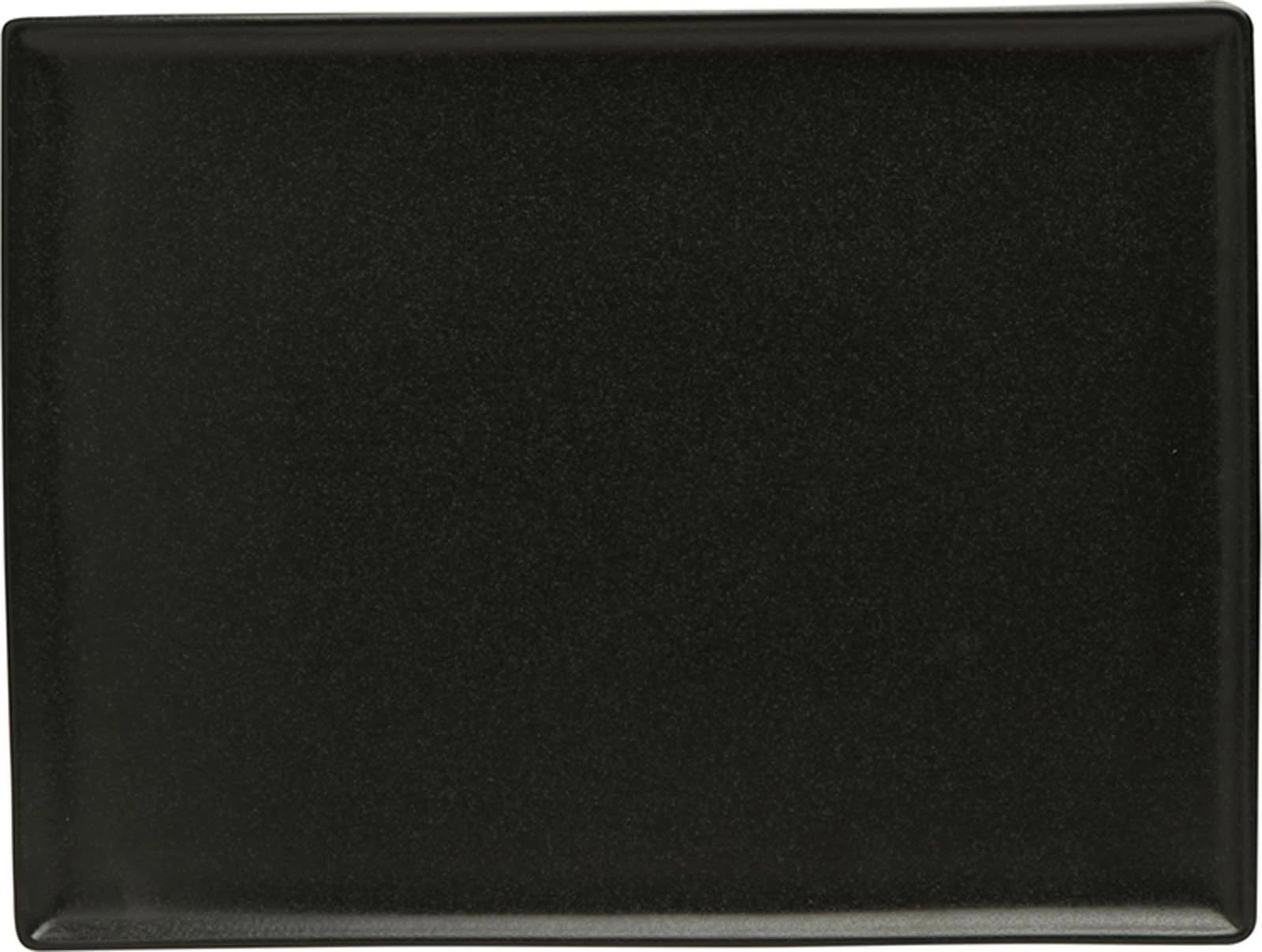 Tabaka drejtkëndore Porland Seasons Coal 350x260 mm, e zezë, set 6 copë