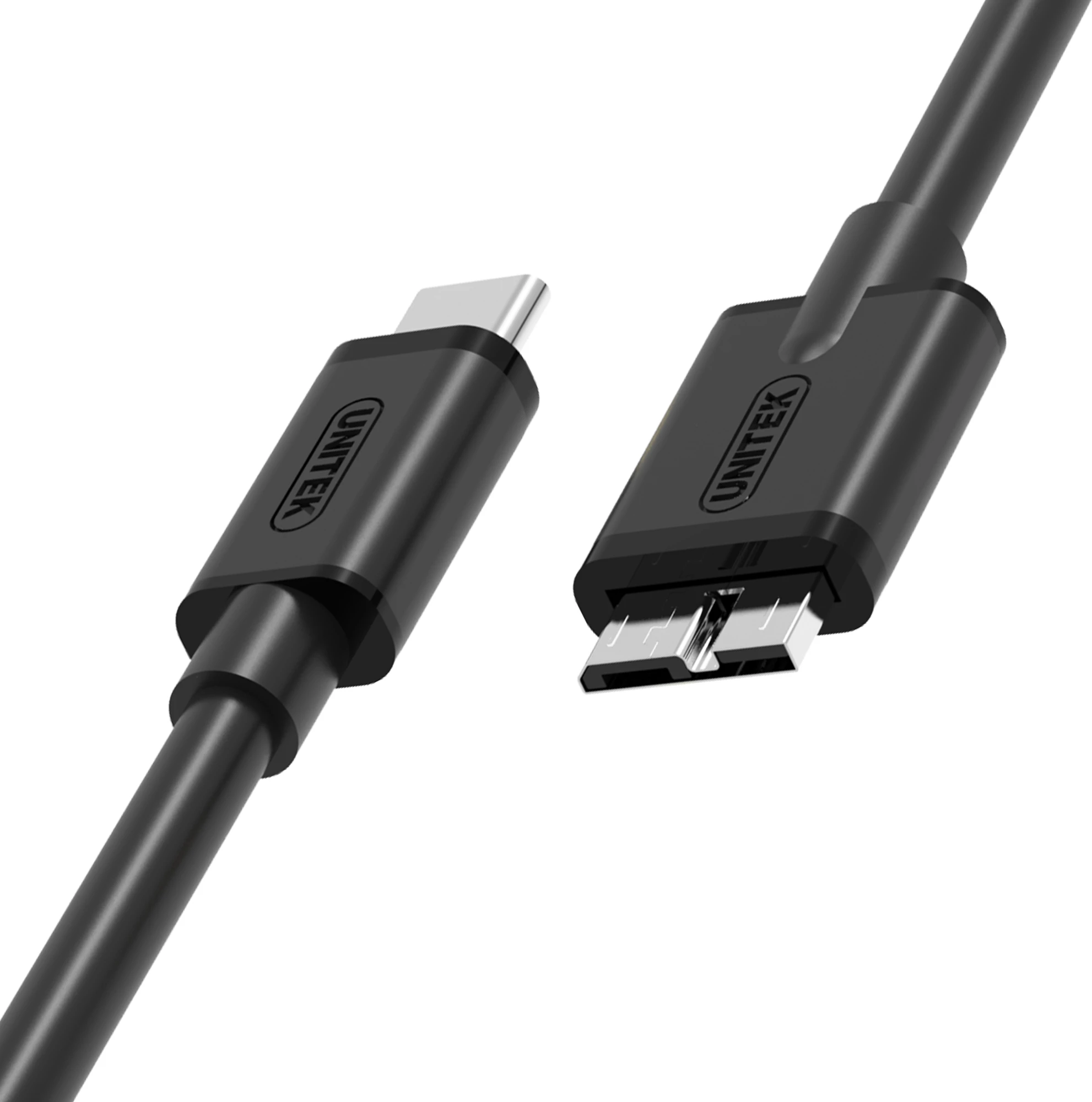 Kabllo USB-C në microUSB Unitek Y-C475BK 1 m USB 3.0, e zezë