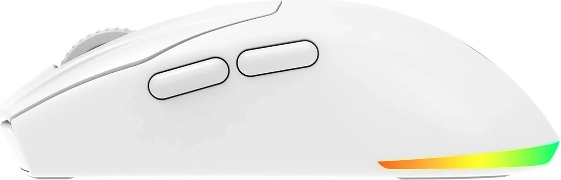 Maus Rampage Prote M5 Pro 26000 DPI RGB LED i bardhë