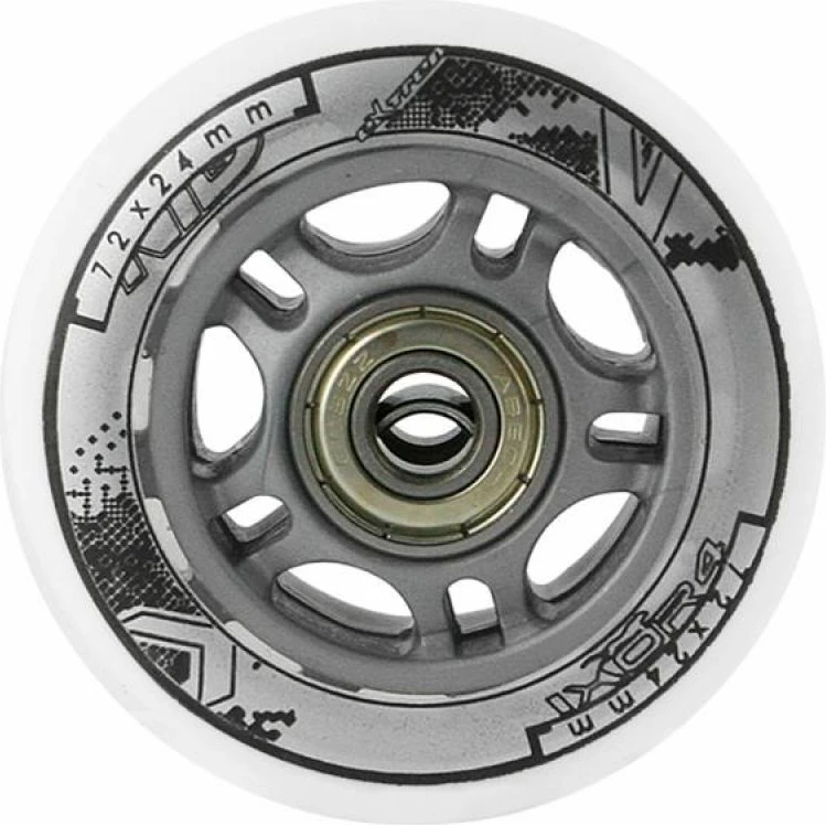 Rrota dhe kushineta për rollera Nils Extreme, të bardha