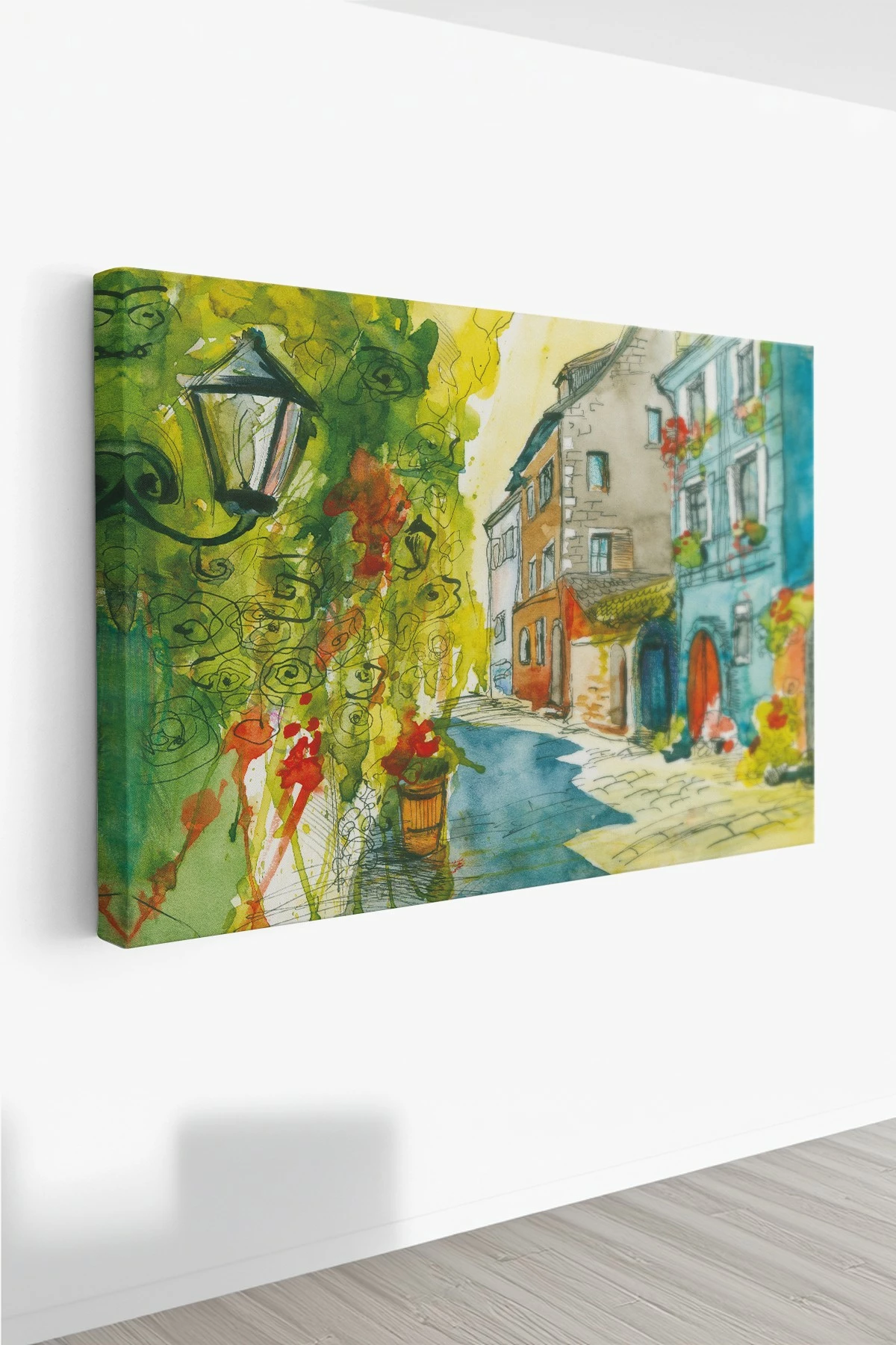 Pikturë dekorative në kanavacë, shumëngjyrëshe, Wallity Ersyfdc171, 40x60cm
