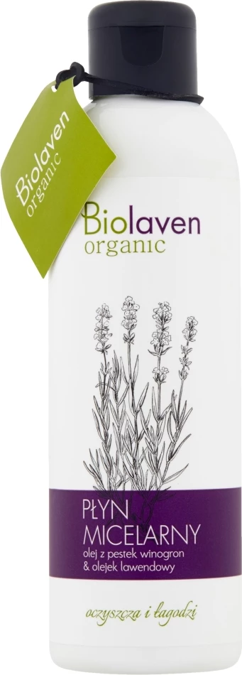 Ujë micelar për femra Biolaven Grape Seed Oil & Lavender Oil, 200ml