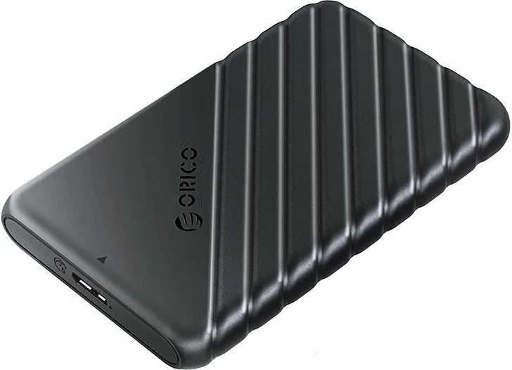 Kasë Orico 25PW1 për HDD/SSD 2.5", 5Gbps, USB-A në Micro-B, e zezë