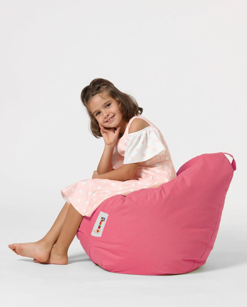 Qese ulëse për fëmijë, ngjyrë rozë, Garden Bean Bag Atelier del Sofa, Premium Kids