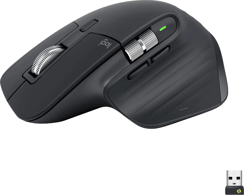 Maus Logitech MX Master 3S Performance 910-006559 wireless, USB Type‑C, i zi