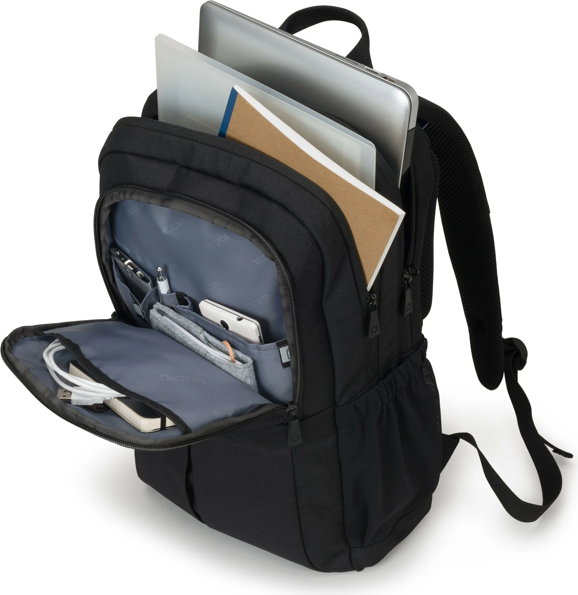 Rucksack për laptop DICOTA Eco Scale 15.6 inch, e zezë