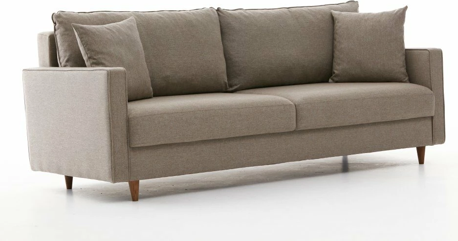 Divan treshe, ngjyrë krem, Atelier del Sofa, Eva