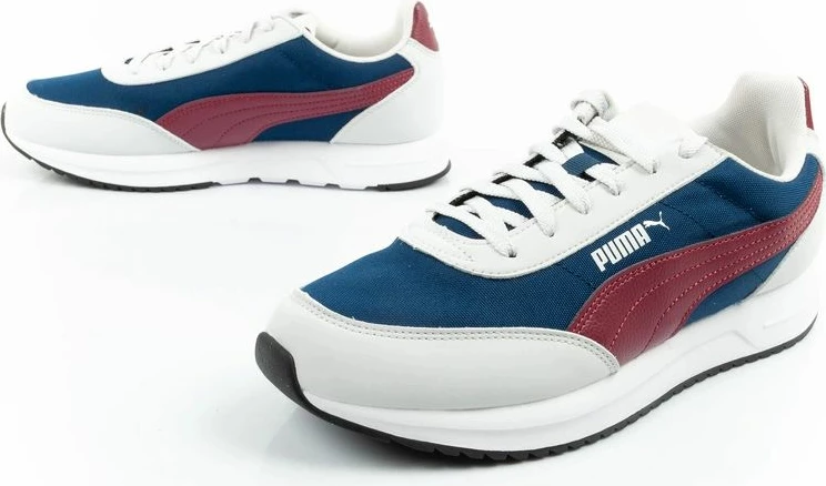 Atlete meshkuj Puma R78 Lightwind, gri/kaltër e errët [Madhësia: 42]