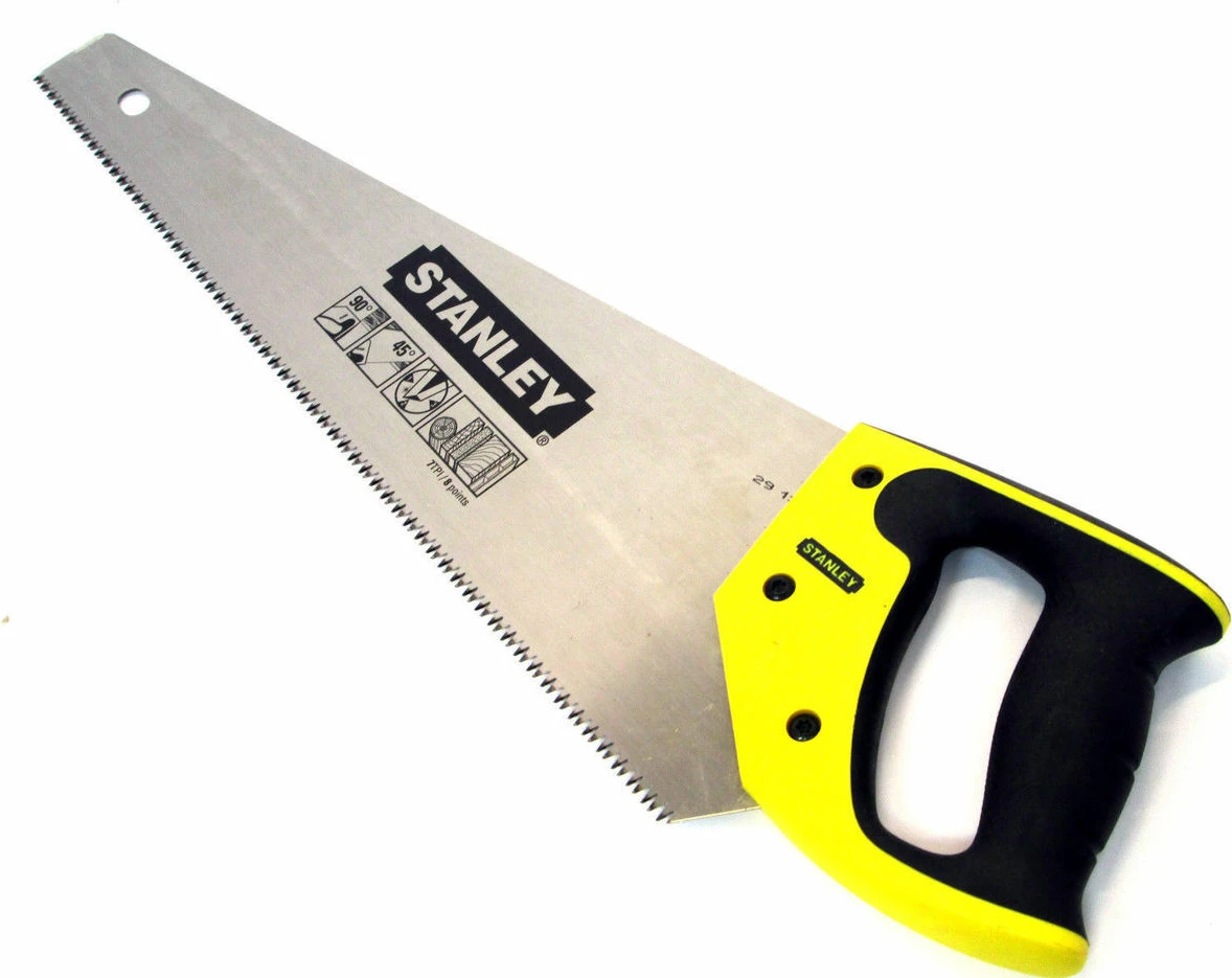 Sharrë dore Stanley Jet Cut 2-15-595, 450 mm, verdhë/zi