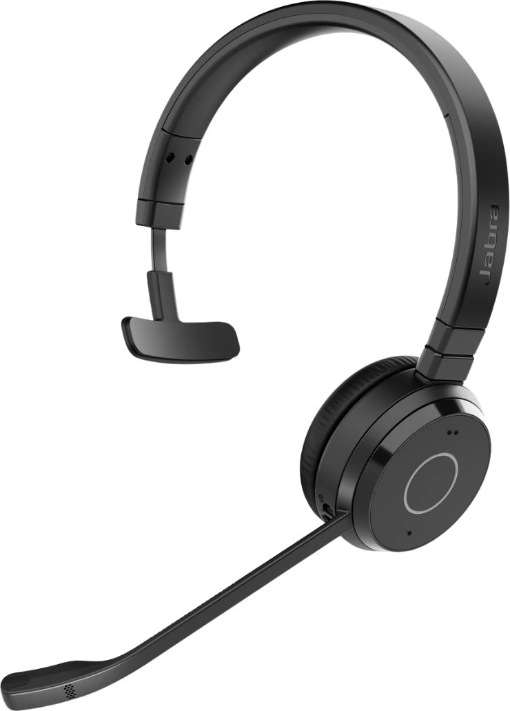 kufje me mikrofon, Jabra Evolve 65 MS 6693-833-399, mono, e zezë