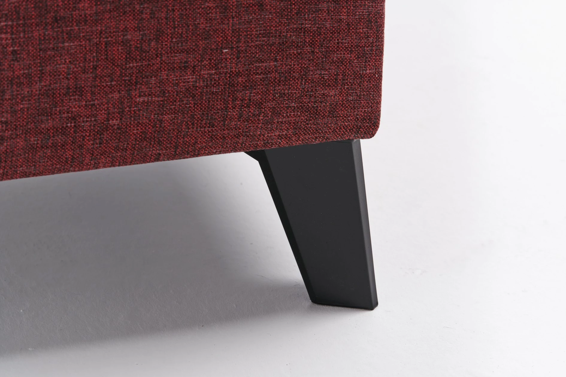 Kënd-sofë krevati Atelier del Sofa, Efsun, ngjyrë e kuqe e errët