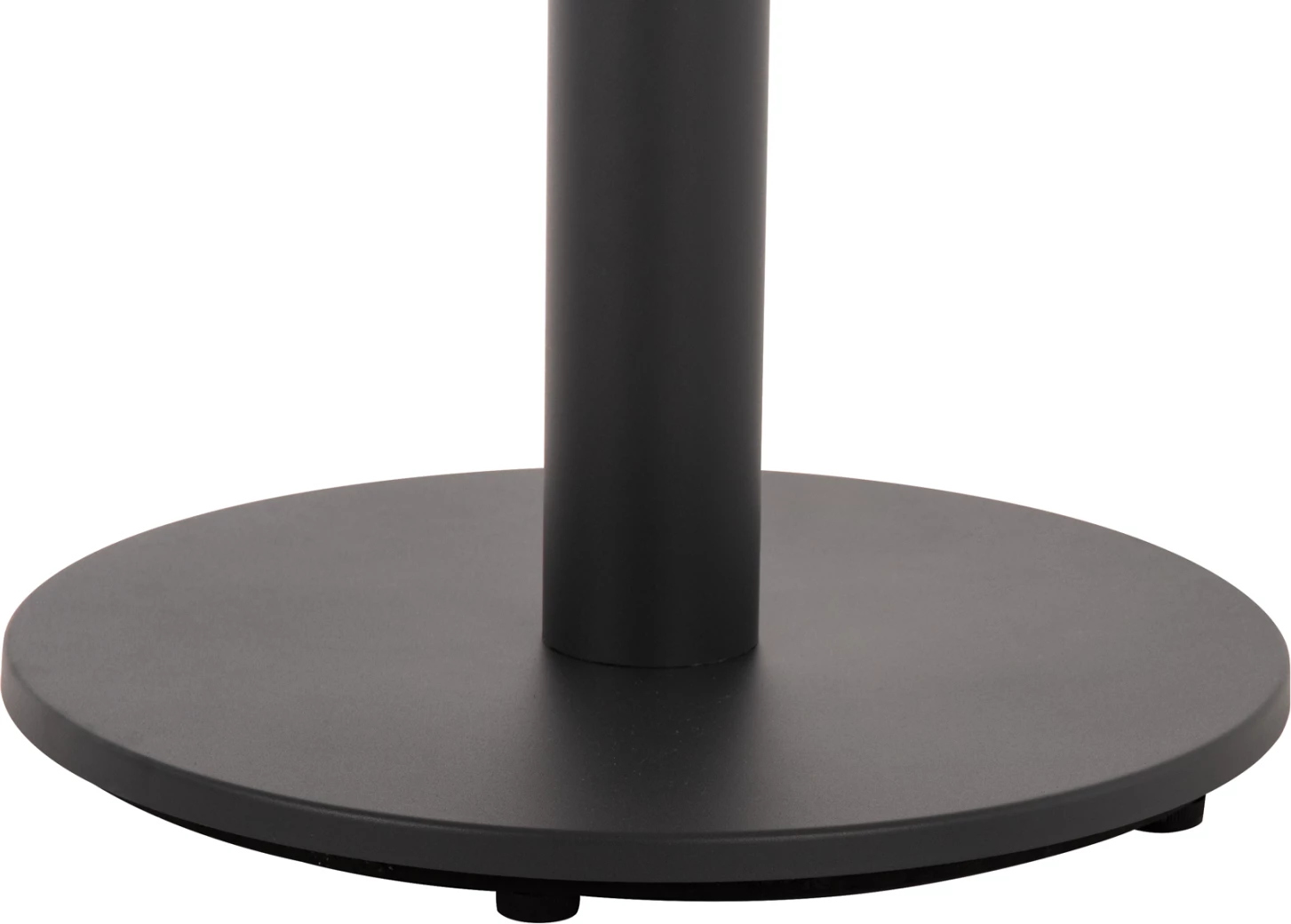 Bazë tavoline alumini, FH476.20, rrumbullake, ngjyrë gri, 48x48cm, kryq Φ45Χ73Hcm