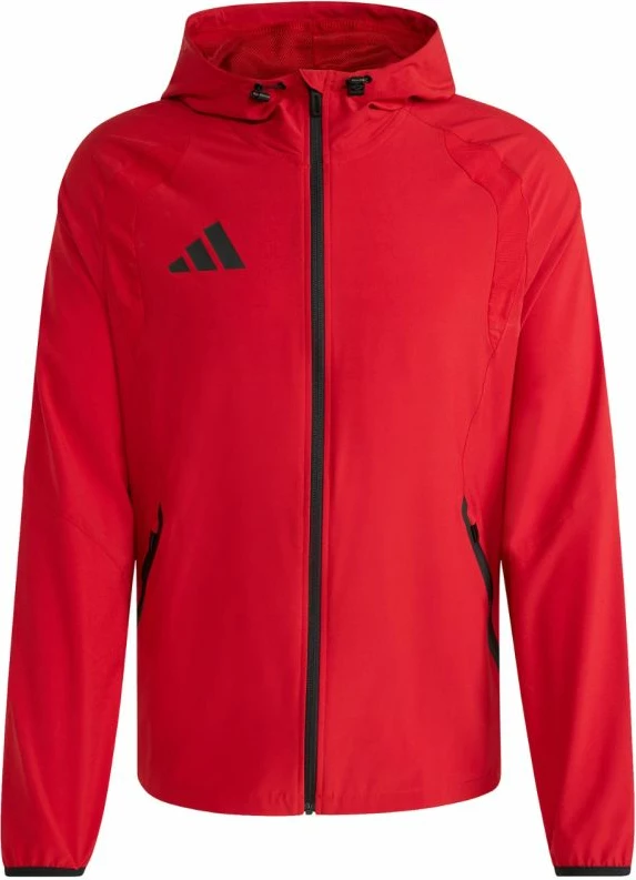 Jakne meshkuj adidas Tiro 26 Travel KD3337, e kuqe [Madhësia: M]
