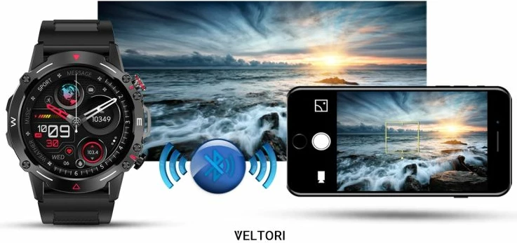Orë inteligjente VELTORI, e zezë
