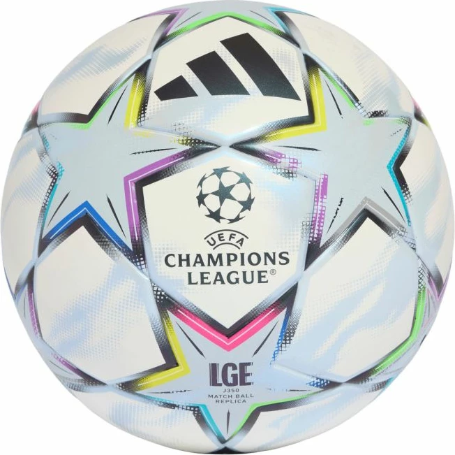 Top futbolli adidas UCL League J350 KE9768, bardhë/kaltër