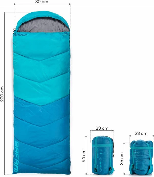 Thes gjumi Meteor unisex, i kaltërt [Madhësia: Standarde]