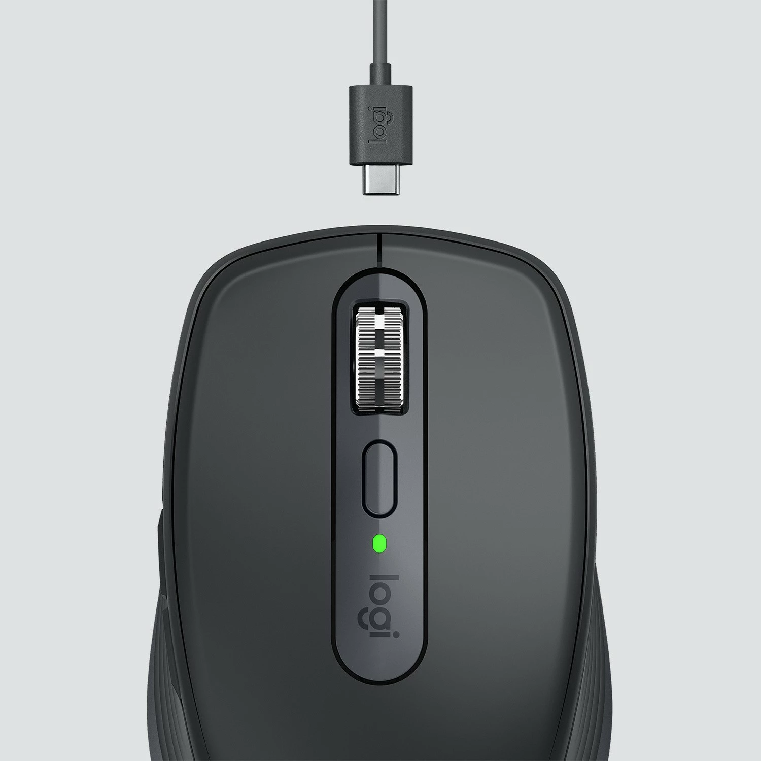 Maus Logitech MX Anywhere 3, wireless + Bluetooth, 4000 DPI, grafit