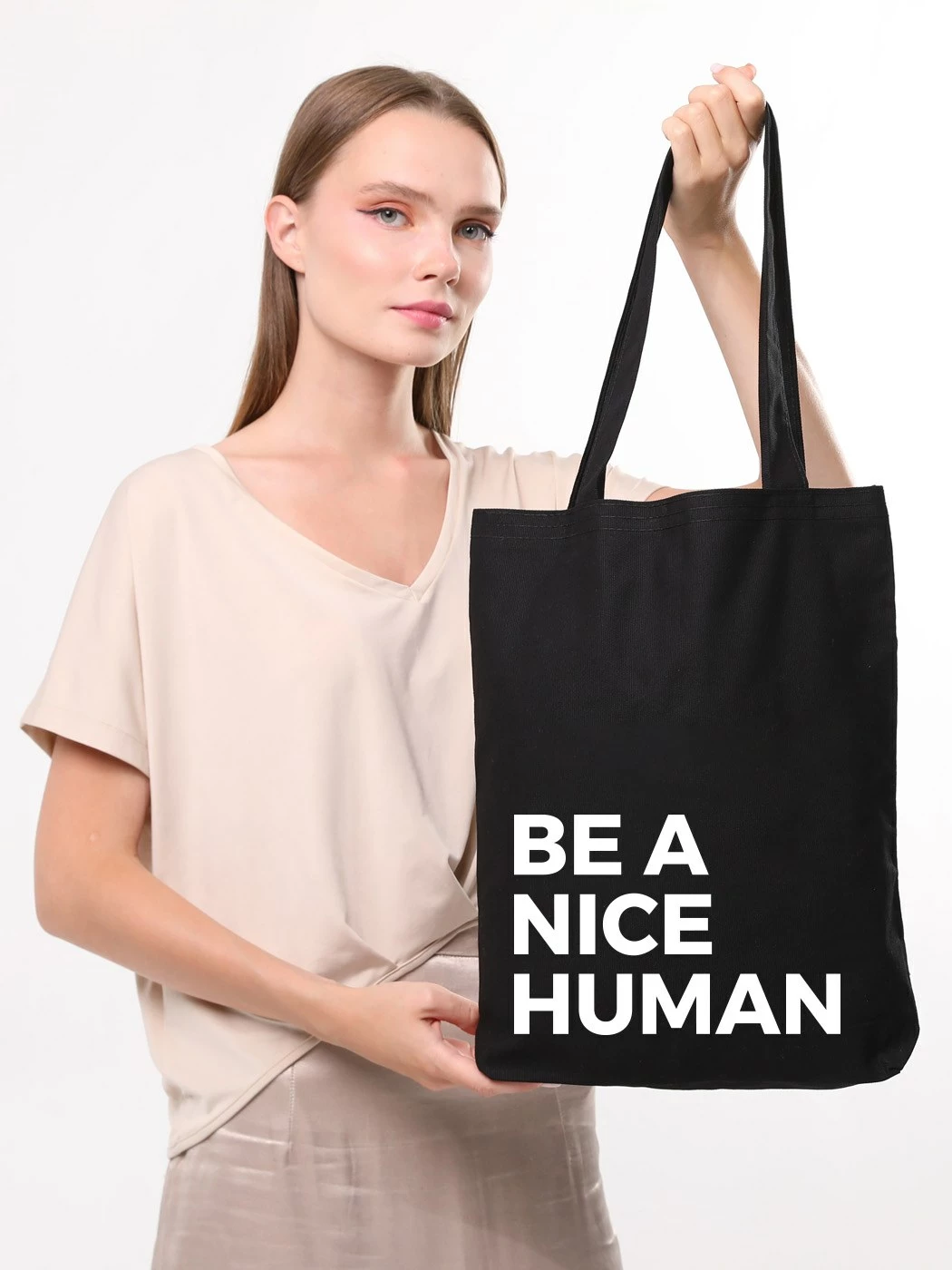 Qese tote Zoozie Bags, 1437, e zezë, 35x40x8cm